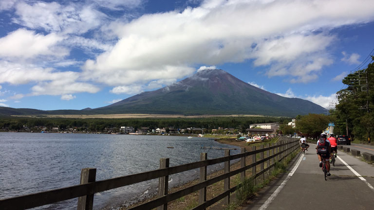 山中湖サイクリングロード