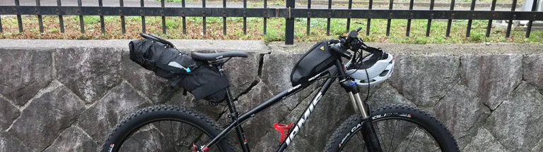 セミファットバイクでツーリングを考える