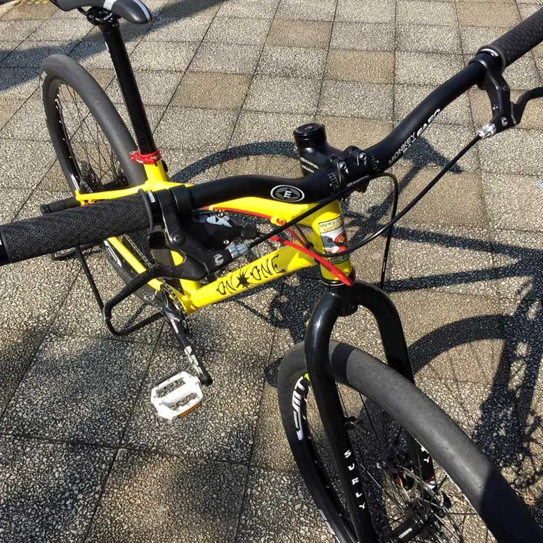 On-One 456evo2 組みあがり ハンドルまわり