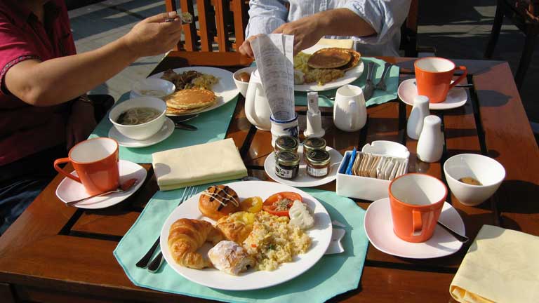 香格里拉飯店の朝食